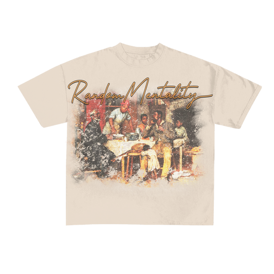 Random Heritage Tee (Beige)